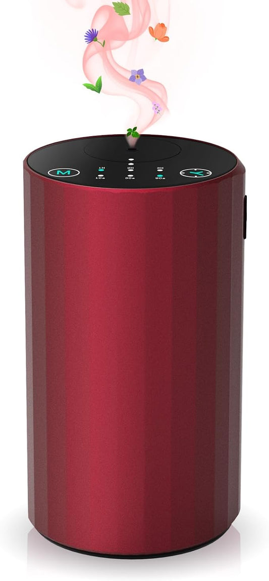 Waterless Essential Oil Diffuser Aromatherapy Scent Diffusers for Home Large Room, Bedroom, Car, Office, Desk, Battery Ope...