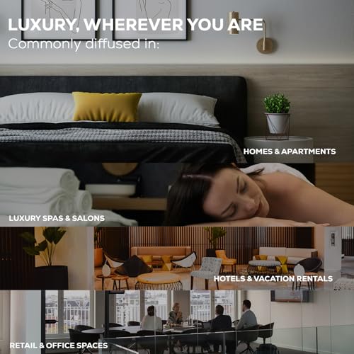 Aroma Country 1 Way Diffuser Oil - Luxury Hotel Santal Fragrance Oil for Diffuser Refill, Sandalwood Home Aroma Diffusers...