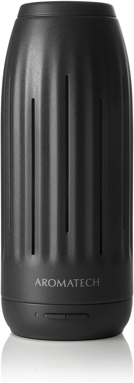 AromaTech Ambience Scent Diffuser for Essential Oil Blends & Fragrances – Waterless Scent Machine w/Bluetooth for Home, Ba...