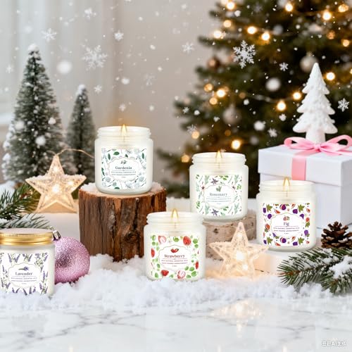 24 Pack Candles for Home Scented Aromatherapy Candles Gifts Set for Women, Natural Soy Wax Candle, 3.5 oz Long Lasting Can...