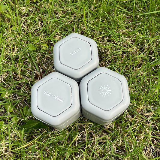 Travel Container Body Care Capsule Set Magnetic Travel Capsule