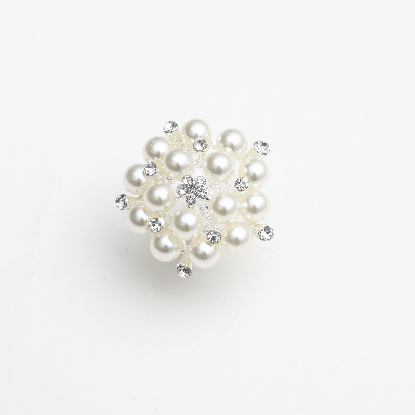 1 Piece French Retro Niche Creative Design Fashion Lightweight Luxury Joint Ring Korean Style Simple Elegance Fake Pearl Open Ring