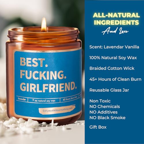 Gift for Girlfriend for Birthday, Valentines Day, Anniversary - Funny Birthday Gifts for Girlfriend | Romantic Present Ide...