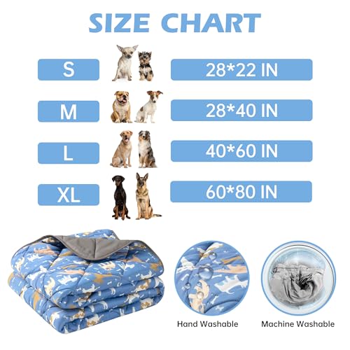 ZINGTERRA Dog Cooling Mat,Cat Self Cool Ice Pad,Lightweight Pet Cooling Pads Blanket Bed Cover,Puppies Summer Cool Tech Fa...