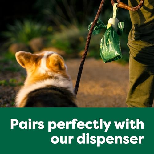 Earth Rated Poop Bags for Dogs, Guaranteed Leak Proof and Extra Thick Waste Bag Refill Rolls, Unscented, 270 Bags