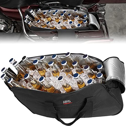 KEMIMOTO Street Glide Saddlebag Cooler, Saddle Bag Insert Cooler Single-Sided for Touring Road Glide Electra Glide and Mod...