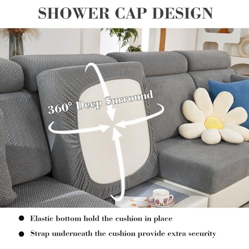 Disayu Couch Cushion Covers Sofa Covers Couch Covers for Sofa Pet Friendly Universal Sofa Covers Washable Stretch Slipcove...