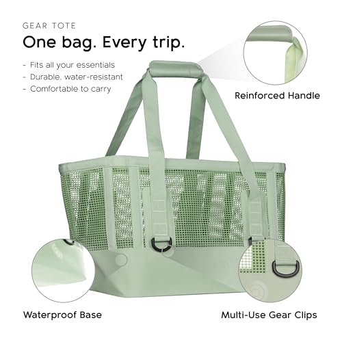 MISSION Boat Gear CASSI Heavy-Duty Outdoor Tote and Waterproof Marine-Grade Mesh Boat Bags