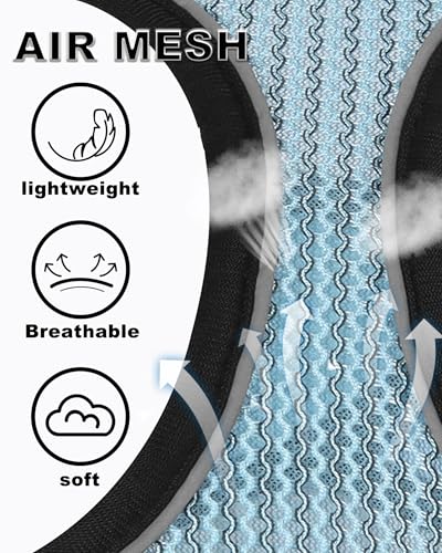 VernAlly Dog Harness Small Sized and Leash Set, Step in Soft Light Puppy Vest, Breathable Mesh Pet Harness Suitable for Pu...