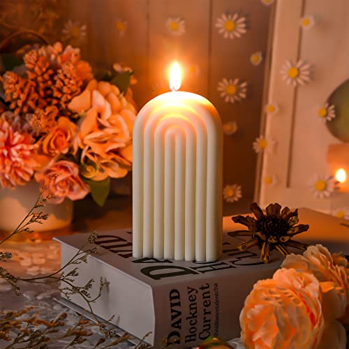 Arch Shaped Candles Geometric Scented Aesthetic Candle Geometric U Shaped Candles Minimalist Candle Aroma Wax Art Decorati...