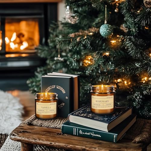 Scented Candle Set 24 Pack (3.05oz Each) - Aromatherapy Candles with Essential Oils, Smokeless Soy Wax Candles in 12 Scent...