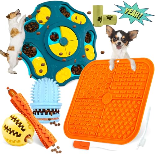 PETCARE 9 PCS Interactive Enrichment Dog Puzzle Toy Set, Mentally Stimulating Cognitive Dogs Toys for Small Medium Smart D...