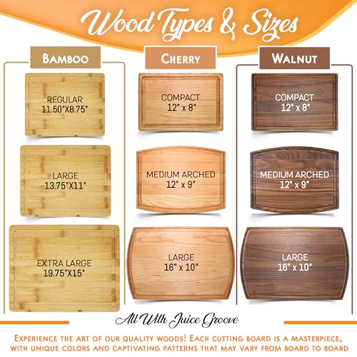Personalized Cutting Board - Personalized Wedding Gifts for Couple - Custom Cutting Board Wood Engraved- Housewarming Gift...