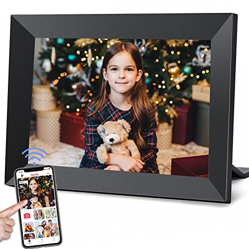 Frameo WiFi Digital Picture Frame 10.1 Inch, 1280x800 HD IPS Touchscreen Digital Photo Frame, 32GB Large Storage, Auto Rot...