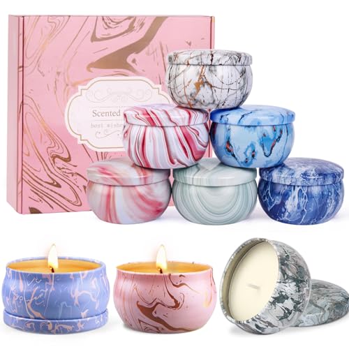 Candles - Scented Candles Gift Set for Women, 9-Pack Natural Aromatherapy Candles for Home Scented, Long Burning Gifts for...