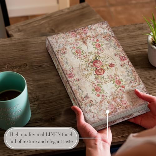 ZWUCAY Book Box Decorative Storage Box Faux Wood with Magnetic Cover Storage for Hidden Jewelry,Photos, Greeting Cards,Rem...