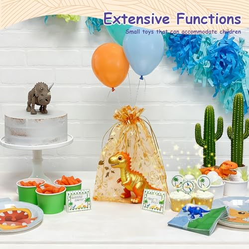 100Pcs 5x7 Inch Organza Gift Bags 10 Colors Drawstring Mesh Bag for Jewelry Wedding Favor Festival Candy Gift Pouches Chri...