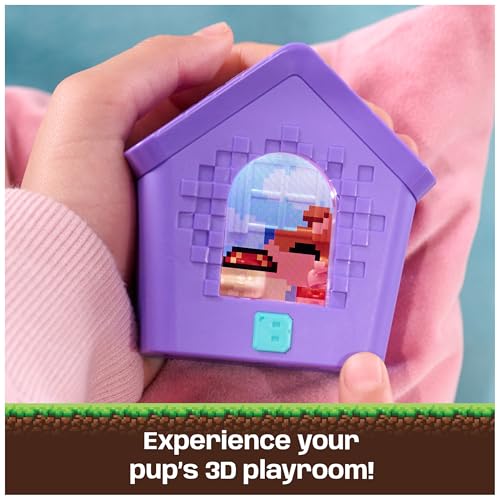 BITZEE, Doghouse Interactive Toy with 15 Puppies Inside, 3D Playroom, Reacts to Touch, Digital Pet Kids Toys for Girls & B...