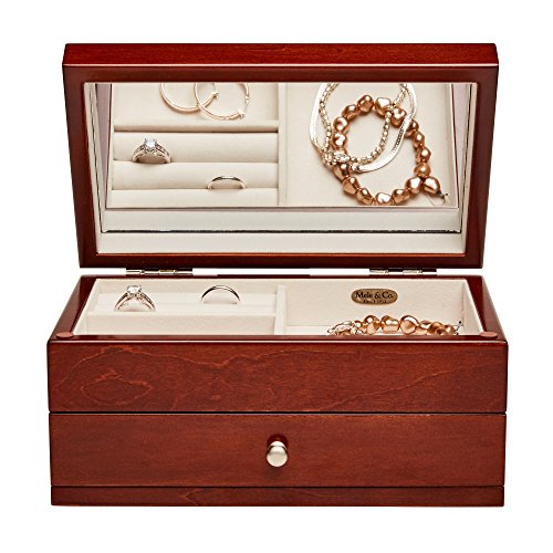 Mele and Co Brynn Wooden Jewelry Box