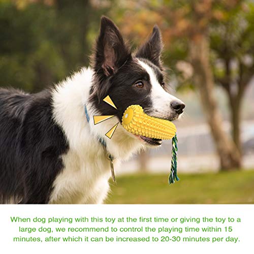 Carllg Dog Chew Toys for Aggressive Chewers, Indestructible Tough Durable Squeaky Interactive Dog Toys, Puppy Teeth Chew C...