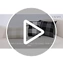 VAKADO 12x20 Set of 2 Black White Outdoor Throw Pillow Covers Buffalo Check Plaids Lumbar Farmhouse Retro Checkers Cotton ...