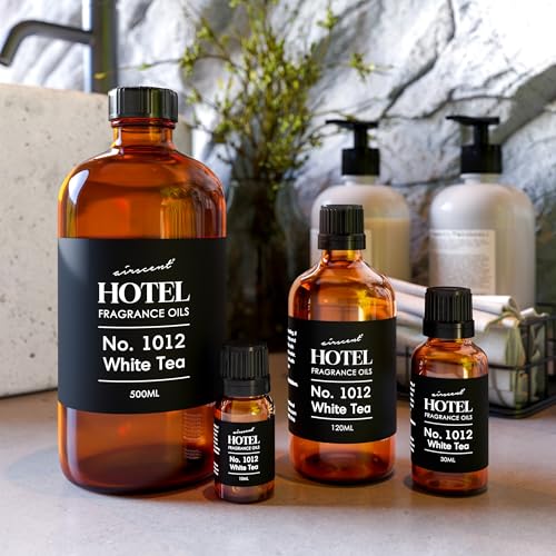 AirScent Hotel Diffuser Oil No. 1012 Inspired by The Renowned White Tea Hotel Scent - Premium Fragrance Oil for Ultrasonic...