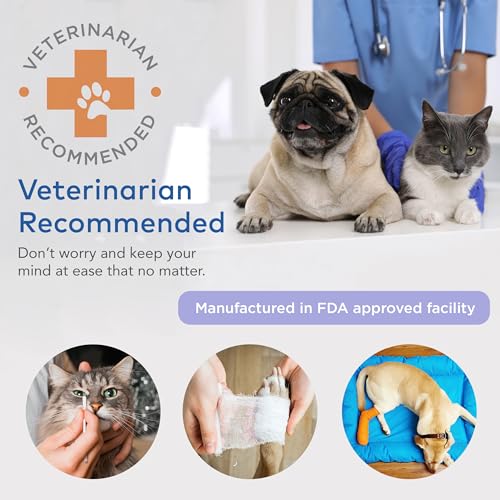ARCA PET Cat & Dog First Aid Kit for Car - Pet Emergency Kit for Home Office Travel – Dog Camping Essentials with Digital ...