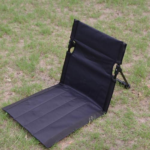Nyeullcy Outdoor Camping Backrest,Lightweight Foldable Chair,Park Leisure backrest,Beach Portable Single Lazy Chair,Alumin...