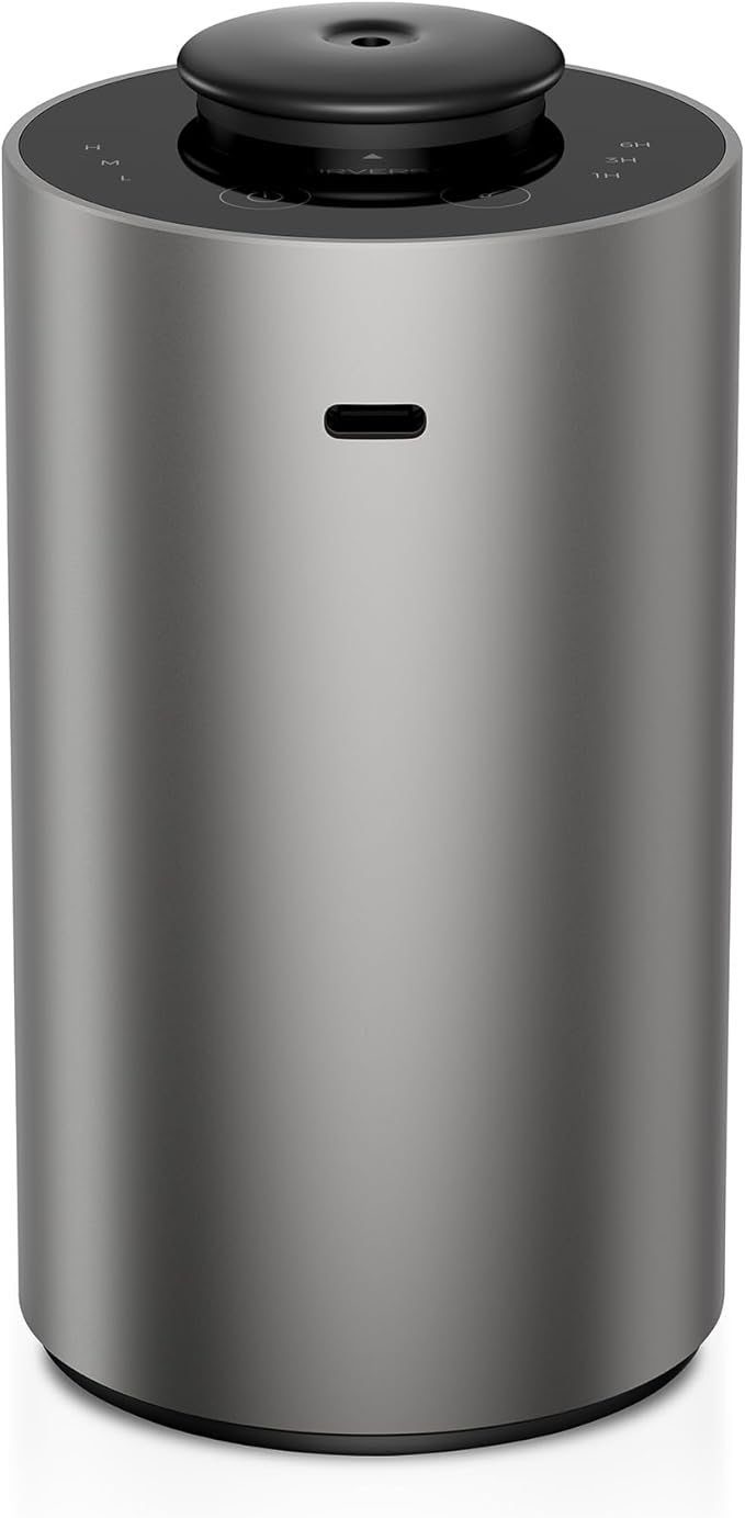 Airversa Waterless Essential Oil Diffuser for Home Aromatherapy Scent Diffusers with 3 Countdown Timer Settings or Timer-O...