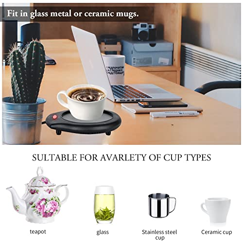ASAWASA Candle Warmer for Large Jar, Coffee Mug Warmers, Safely Releases Scents Without a Flame, Melt The Candle Quickly, ...