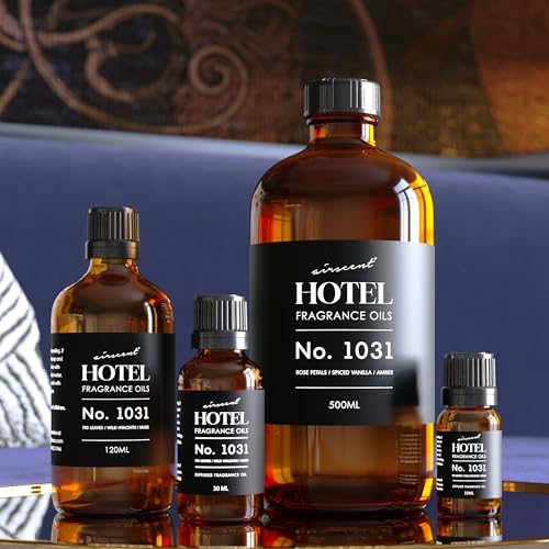 AirScent Hotel Diffuser Oil No. 1031 - Rose Petals Spiced Vanilla Amber - Hotel Scent Dupe - Fragrance Oil for Ultrasonic ...