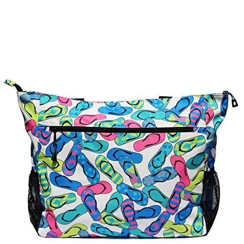 ESVAN Large Lightweight Water Resistant Beach Bag 20 Inch Womens Oversized Tote Bag for Gym, Beach, Travel, Pool, Yoga, Nurse