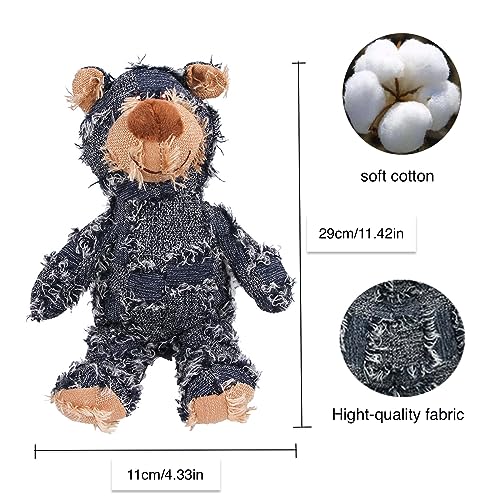 MAXBECK Dog Companion for Heavy Chewers- Indestructible Robust Bear Dog Toy, Resistant Squeaky Dog Toys for Heavy Chewers,...