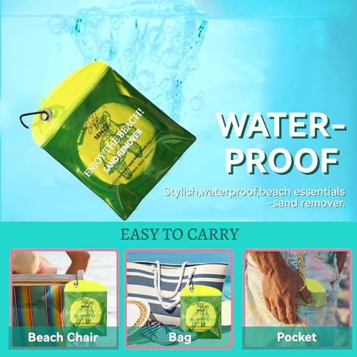 Beach Sand Remover Sand Eraser Wipe Mitt Family Kids Women 2026 Summer Beach Towels Vacation Essentials Mexico Costa Rica ...