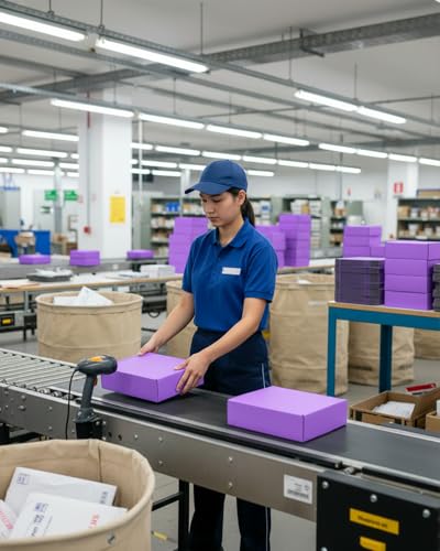 Cardboard Box, 50 Pack Small Shipping Boxes Corrugated Mailer Boxes, Cardboard Shipping Box For Shipping Packaging Craft G...