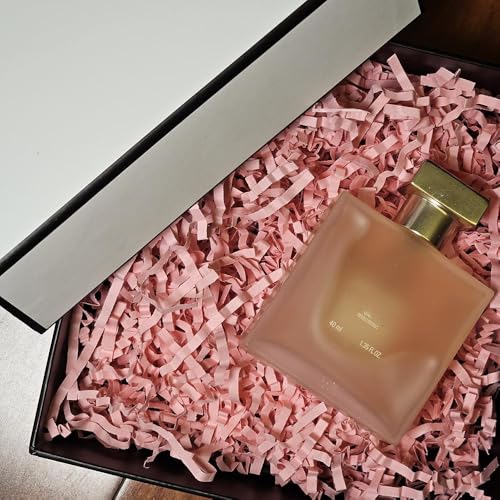 GoooodGift - 3 oz - Pink - Crinkle Cut Paper Shred Filler for Gift Wrapping, Gift Box Stuffing Birthdays, Basket Filling M...