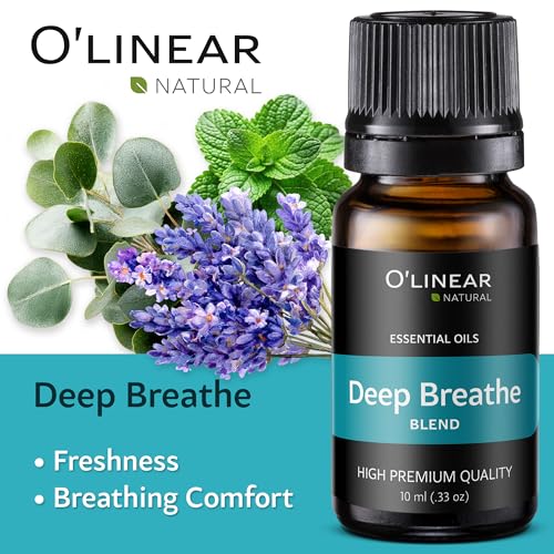 O'linear Essential Oils 6 Blends Set - Perfect for Humidifiers and Diffusers, Aromatherapy Diffuser Oils Scents, Essential...