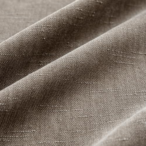 Foindtower Pack of 2 Soft Textured Throw Decorative Pillow Covers Square Accent Solid Cushion Cover Cozy Farmhouse Pillow ...