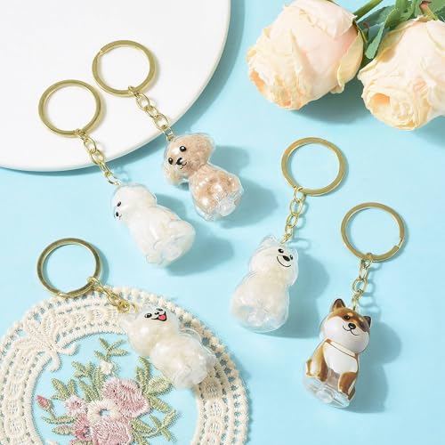 MakemadeDIY Assorted Charms Keychain Purse Accessories Handmade Charms for Women Handbags Kawaii Star Key Chain
