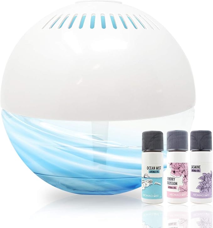 Daiwa Felicity Aroma Globe Air & Room Revitalizer - White Noise Aromatizer Air Washer Machine with Scented Oils, Water Air...