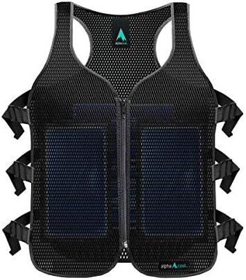 Alphacool Frosty Mesh Ice Vest for Men and Women – Cooling Vest with Ice Packs, 2 Sets – Three Gel Pad Pockets – Adjustabl...
