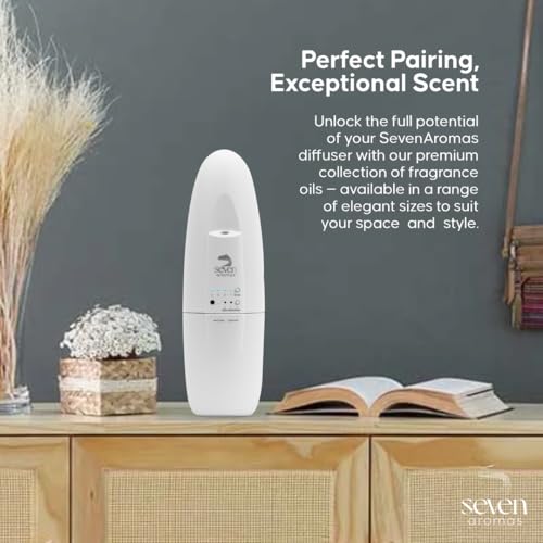 Plug in Waterless Essential Oil Diffuser for Home & Office - Cold Air Aroma Diffuser Covers Up to 500 Sq Ft, Silent Wall P...