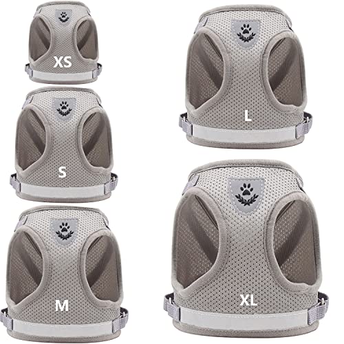 Petbuy Step in Dog Harness and Leash Set,Reflective Adjustable Soft Mesh Breathable Pet Vest Dog Harnesses Set, No Chock N...