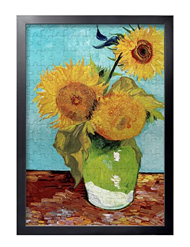 LaVie Home 19.7x27.6 Picture Frame Black, Puzzles Frame for Wall Decoration, Classic Black Minimalist Style Suitable for D...