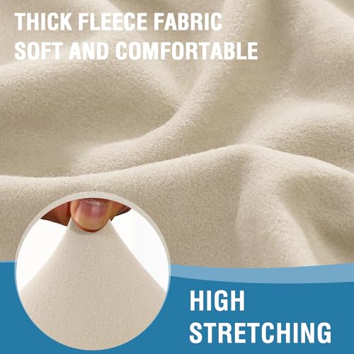 H.VERSAILTEX Chair Slip Covers with Arms 2 Piece Sofa Covers Super Stretch Cushion Covers for Modern Living Room Chair Sof...