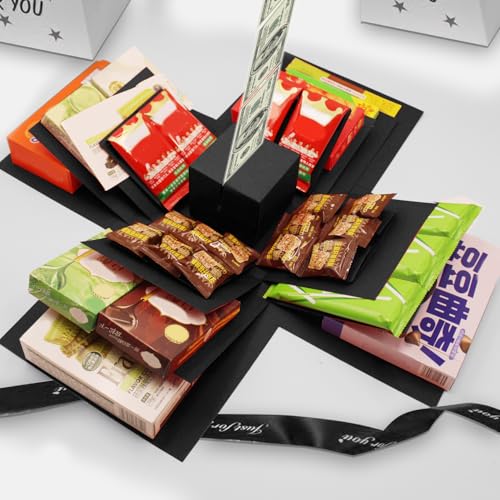 5-Layer creative explosion gift box, gift wrap box. Creating a 5-Layer of various gifts by yourself. An ideal, mysterious ...