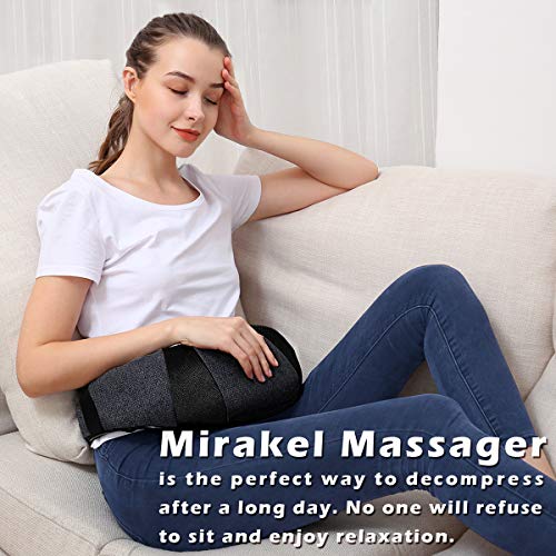 Mirakel Mothers Day Gifts for Mom Wife Women, Neck Massager for Pain Relief Deep Tissue, Electric Shiatsu Shoulder & Back ...