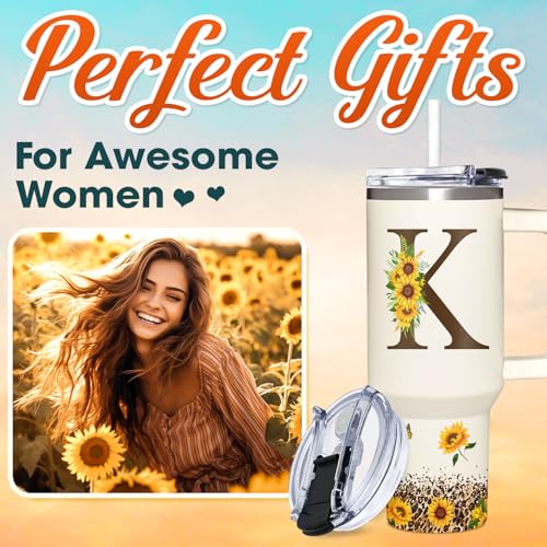 Personalized Mothers Day Gifts - Sunflower Gift For Women - Mothers Day Gifts For Mom, Sister, Daughter, Wife, Grandma - M...