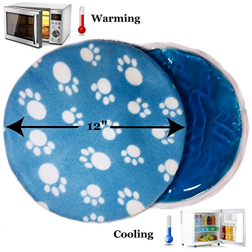 Pet Fit For Life Snuggle Soft Dog Cooling Pad & Pet Heating Pad - Comfortable Temperature Control in All Seasons - Ideal f...