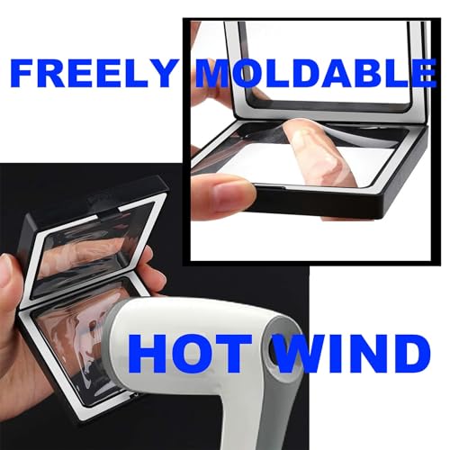DZDXDZSW 10 Pack Jewelry Gift Boxes 2.75 x 2.75 x 0.78 Inch Transparent Jewelry Box,Small Gift Boxes for Jewelry Earrings ...